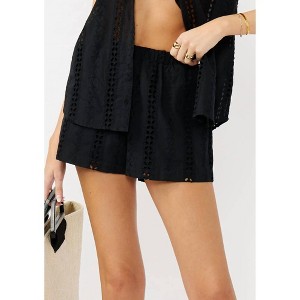Women's Beachfront Eyelet Short - LOVESTITCH - 1 of 4