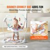VEVOR Baby Bouncer, Baby Activity Center 360° Rotation & Adjustable Height, Toddler Play Jumper with Developmental Toys, Multicolour - 3 of 4