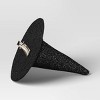 4pk Halloween Clip-on Witch Hat Figurines - Hyde and EEK! Boutique™ Black - 3 of 3