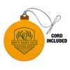 North Dakota State Badge Wood Christmas Tree Holiday Ornament - 2 of 4