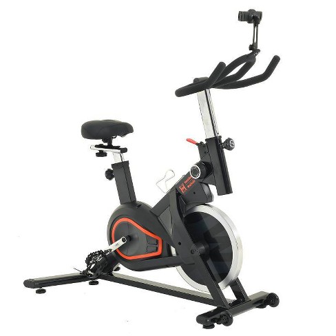 Women's Health Men's Health Indoor Cycling Bike with MyCloudFitness App and  Bluetooth - Black