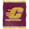 Central Michigan University Logo Dots Silky 50x60 Blanket, 1 Sided - 2 of 4