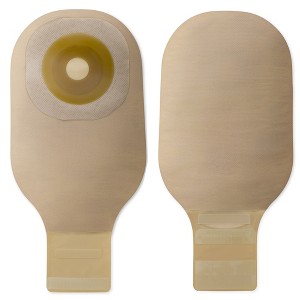 Premier Flextend Colostomy Pouch Drainable 1.25" Stoma 12"L 1pc System Beige 8558, 10 Ct - 1 of 3