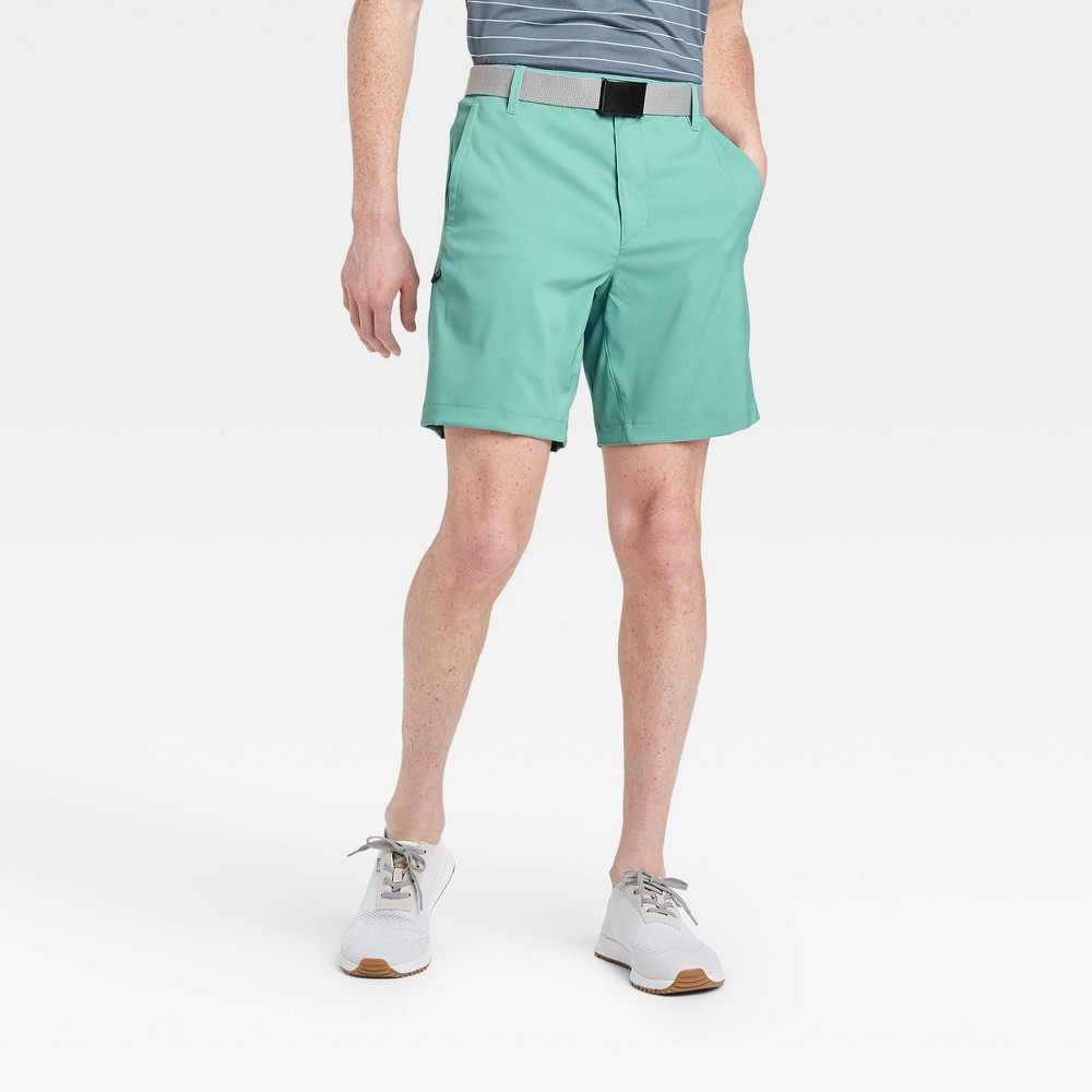 Men's Cargo Golf Shorts - All in Motion Teal 32, Blue was $30.0 now $20.0 (33.0% off)