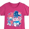 Girls' - Star Wars - Americana Stickers Fitted Short Sleeve Graphic T-Shirt - 2 of 4