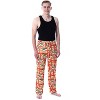 Seven Times Six Maruchan Men's Ramen Noodles Soup Chicken Flavor Allover Sleep Pajama Pants Orange - 4 of 4