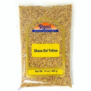 Dhana Dal (Roasted Coriander Seeds) Yellow - 14oz (400g) - Rani Brand Authentic Indian Products - 1 of 4
