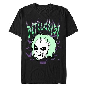 Men's Beetlejuice Beetlejuice Cartoon Face T-Shirt - 1 of 4