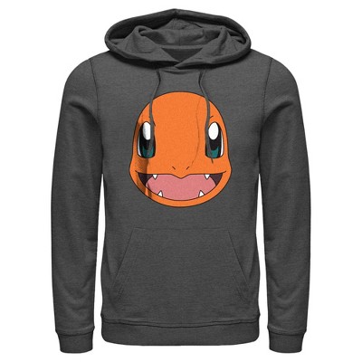 Men's Pokemon Charmander Smile Pull Over Hoodie