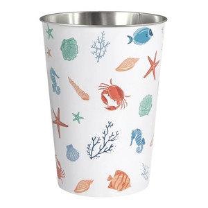 LunaLulinlk Coastal Waste Creatures and Coral Stems Indoor Trash Cans - 1 of 4