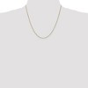 Black Bow Jewelry 0.9mm, 14k Yellow Gold, Solid Box Chain Necklace - 2 of 4