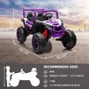 24V Ride On Toys for Big Kids, 2 Seater 24V Electric Vehicles w/Remote Control, 20" Spacious Seat,Music, Bluetooth, for Kids - 3 of 4