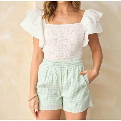 Women's Phoenix Checkered Short - Hailey & Co