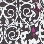 black graphic scroll