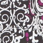 black graphic scroll