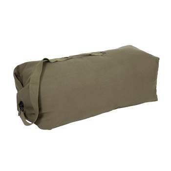 Stansport 36" Cotton Canvas Duffel Bag With Shoulder Strap