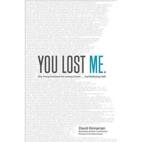 You Lost Me - by  David Kinnaman & Aly Hawkins (Paperback) - image 1 of 1