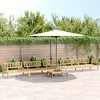 vidaXL Pallet Sofa Set Natural wood Solid acacia wood Modular - 2 of 4