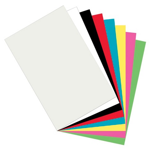 Pacon Craft Plastic Art Sheets, 11 x 17 Inches, Assorted Colors, Set of 8