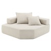 YOOCOZZ Corner Frame for Oversized Modular U Shaped Sectional Sofa,Convertible Compressed Couch-Beige - 2 of 4