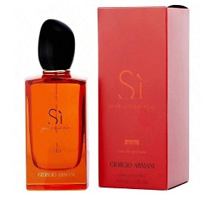 Armani Si Passione Eclat By Giorgio Armani Women Damask Rose, White Musk, Madagascar Vanilla, May Rose, Black Currant Eau De Parfum Spray 3.4 Oz - 1 of 1