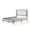 Queen Upholstered Platform Bed Frame with Headboard,Boucle Fabric,No Box Spring Required-LAOTIES - 4 of 4