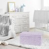 Sweet Jojo Designs Girl Fabric Storage Toy Bin Rose Solid Lavender Purple - 2 of 4