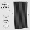 4 Pack Acoustic Panels,48x24x0.7 inch Sound Proof Foam Panels for Interior Wall Decor，TV Background, Living Room - 4 of 4