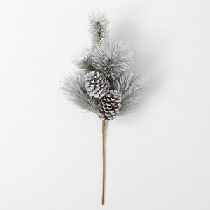 Sullivans Artificial Flocked Pine Stem 28"H Green - 1 of 4