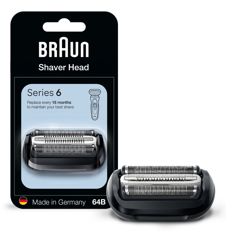 Braun Series 6 Electric Shaver Replacement Head - 64B Black, 1 of 9