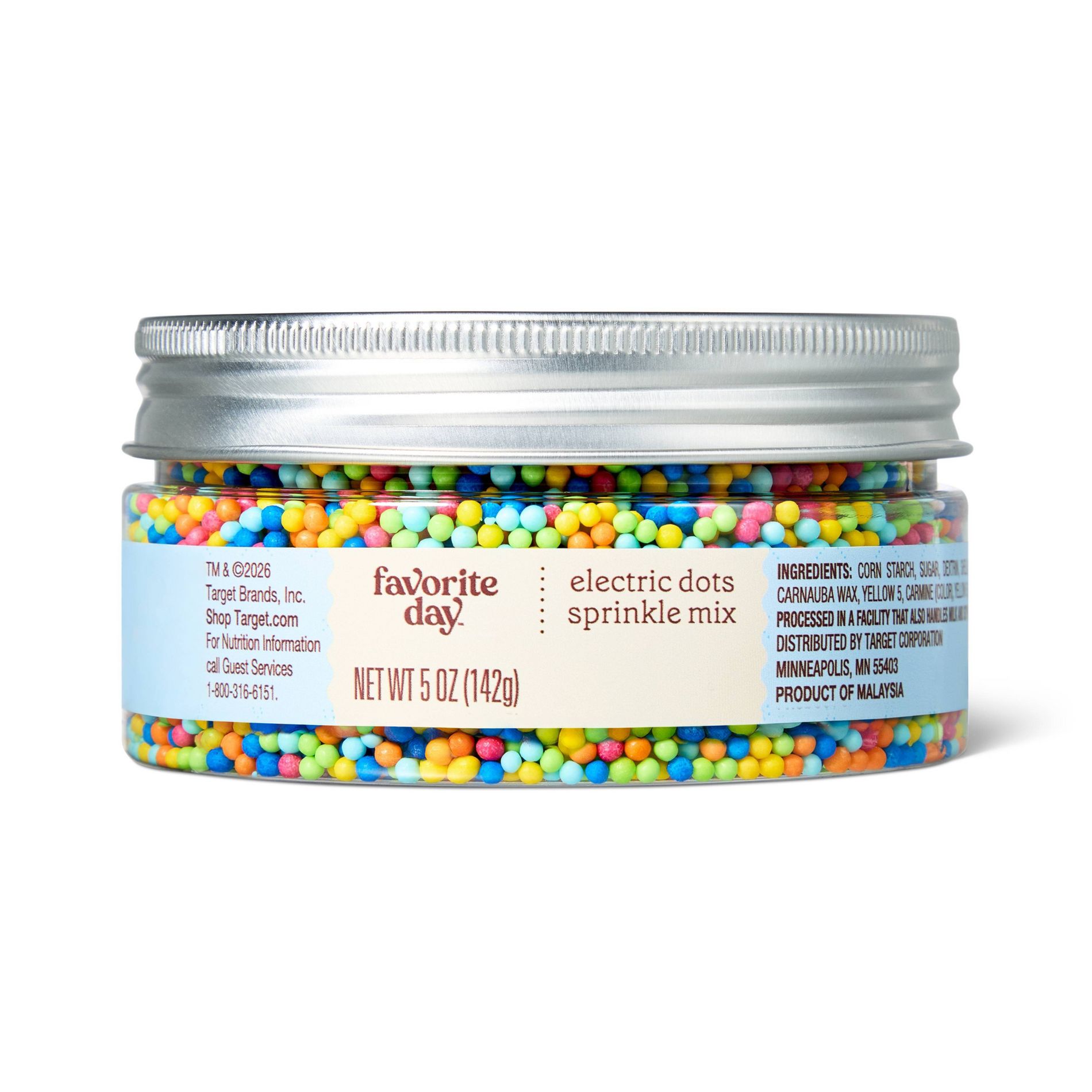 Electric Dot Sprinkles - 5oz - Favorite Day™