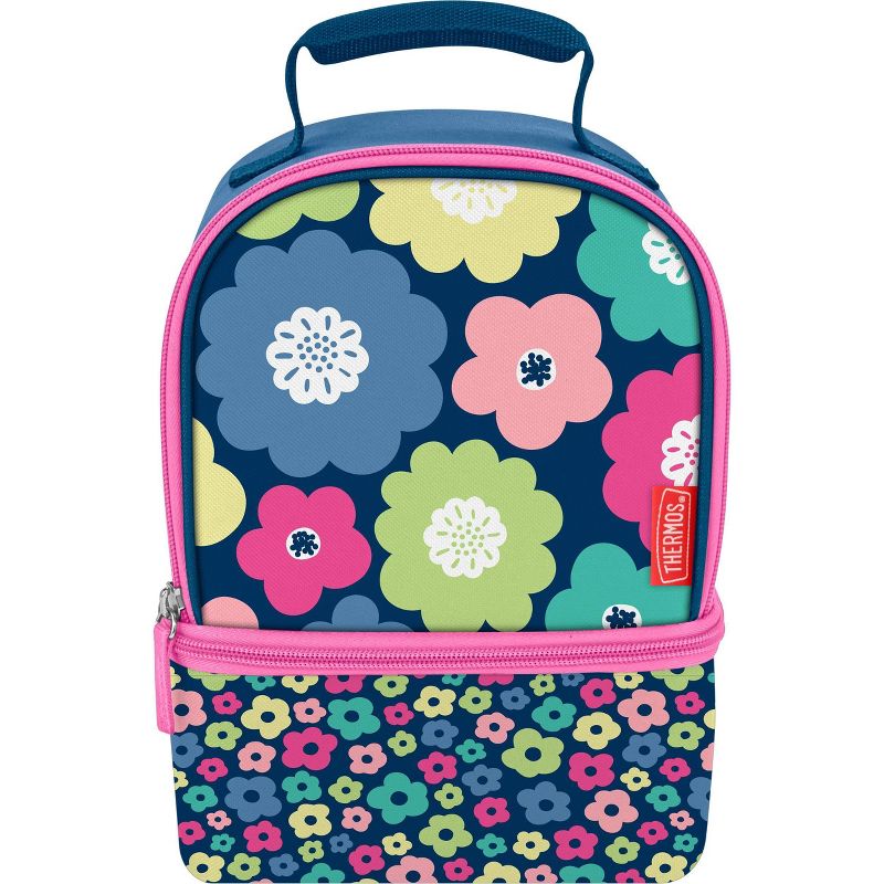 Thermos Dual Compartment Lunch Bag - Mod Flowers, 1 of 9