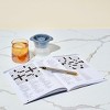 Knack Refined Puzzle & Pour Gift Set – Crossword Puzzle Book, Amber Lowball Glass, Ice Sphere Mold & Rollerball Pen - 2 of 4