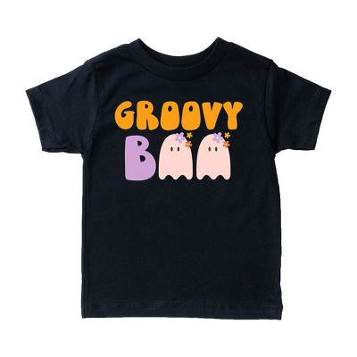 The Juniper Shop Groovy Boo Ghost Kids Short Sleeve Tee