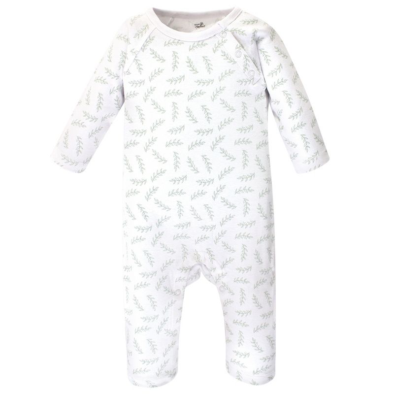 Touched by Nature Baby Organic Cotton Coveralls 3pk, Little Giraffe, 3 of 6