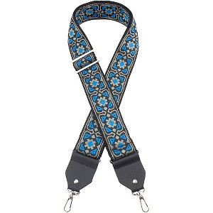 Henry Heller Deluxe Jacquard Banjo Strap Gray - 1 of 1