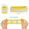 Unique Bargains Terry Cloth Sports Athletic Gym Working Out Headband Wristband Sweatband 6 Sets - 2 of 4