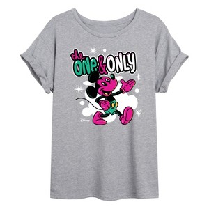 Women's - Disney - The One And Only Oversized Graphic T-Shirt - 1 of 4