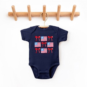 The Juniper Shop Coquette Flags Chart Baby Bodysuit - 1 of 2