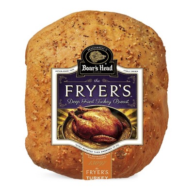 Boar's Head The Fryer's Deep Fried Turkey Breast - 4.78lbs