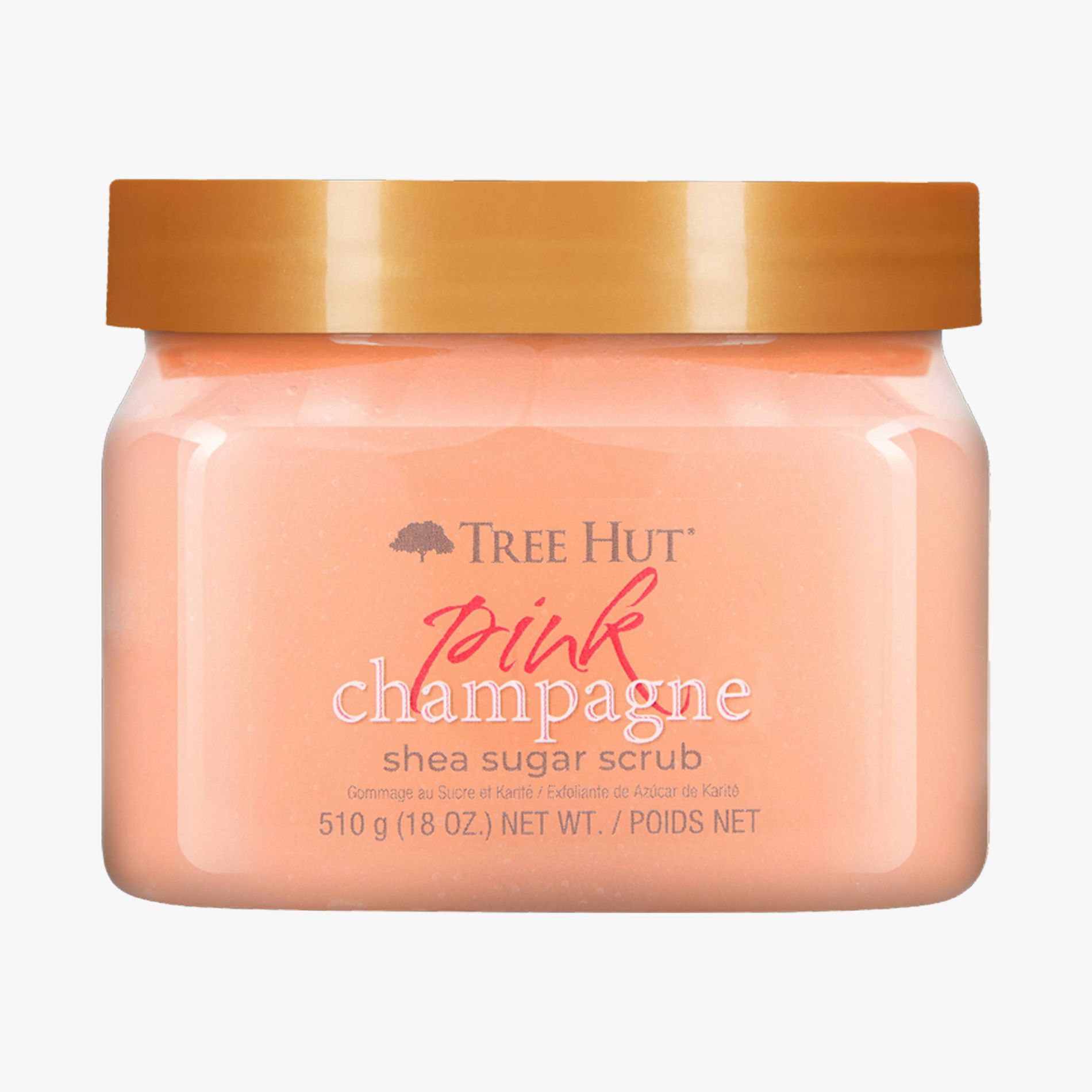 Tree Hut Pink Champagne Shea Sugar Body Scrub - 18oz