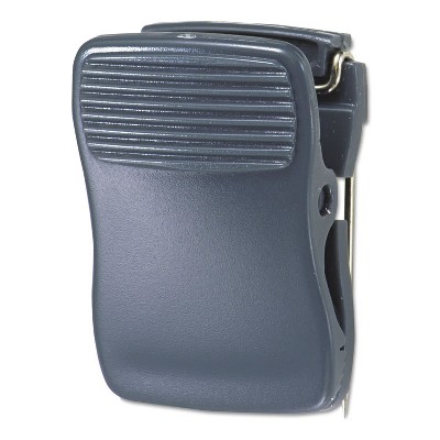 UNIVERSAL Recycled Cubicle Clips 1" x 5/8" x 1 3/8" 40 Sheet Capacity Charcoal 24/Pack 08221