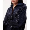 Women's Maelle Sequin Blouse - FRNCH - 4 of 4