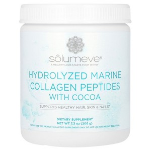 Solumeve Hydrolyzed Marine Collagen Peptides with Cocoa, 7.3 oz (206 g) - 1 of 3