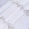 RT Designer Collection Alice Macrame Luxurious Decorative Rod Pocket Curtain Panel 54" x 84" White - 3 of 4
