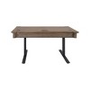 Bristol Traditional Wood Electronic Sit/Stand Desk Light Brown - Martin Furniture - 3 of 4
