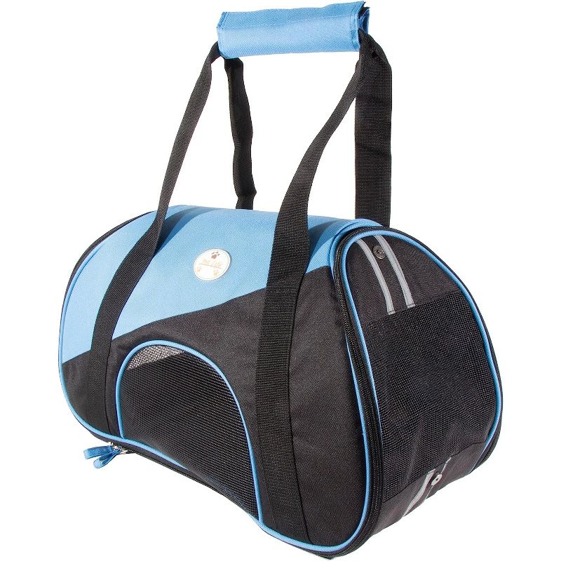 Pet Life Airline Approved Zip-N-Go Contoured Pet Carrier, 1 of 4