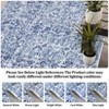 Vintage Printed Area Rugs Non-Slip Oriental Distressed Accent Carpet - 4 of 4