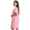 Just Love Short Sleeve Nightgown for Women – Cozy, Lightweight Sleepwear with Classic Design - 2 of 3