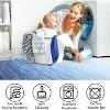 Hallway Runner Rug Washable Soft Modern Area Rugs for Bedroom Living Room Kitchen Non Slip Floor Runner for Indoor Home Decor Stain - 4 of 4